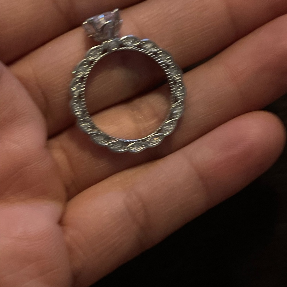 925 engagement ring moissanite stone